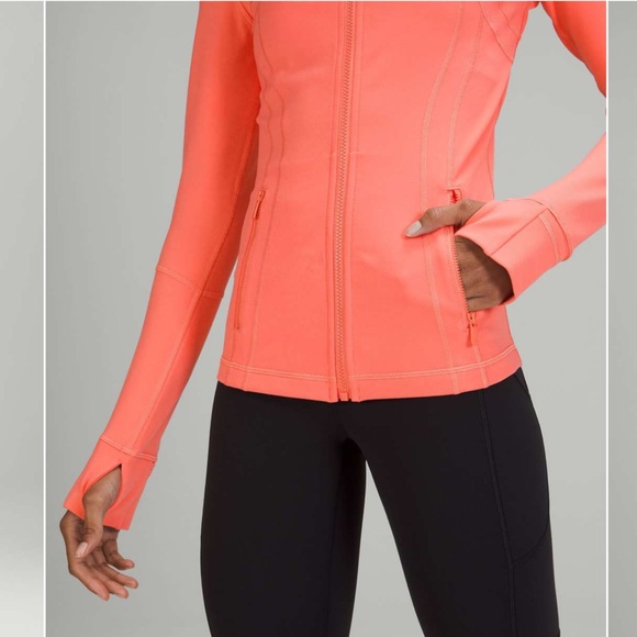 Lululemon Define Jacket Luon Raspberry Cream Size 8 - Picture 13 of 15